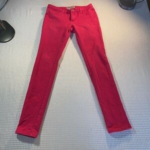 Women's Skinny Pants in Vibrant Pink